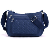 GFM® Womens Nylon Waterproof Cross Body Shoulder Bag - S2-Royal Blue - (88)(NCB-9002-CRTNL)